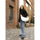 Жіноча сумка Sambag HOBO Bag-glove біла - зображення 3