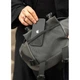 Велика чоловіча поясна сумка бананка Sambag DynamicDart графітова - изображение 7