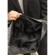 Жіноча сумка Sambag HOBO Bag-glove тканева сіра - изображение 10