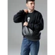 Чоловіча сумка Sambag HOBO Bag-glove чорна - зображення 1