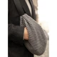 Жіноча сумка Sambag HOBO Bag-glove тканева графітова - зображення 5