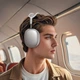 Беспроводные наушники HOCO W58 headphones, ANC, BT5.4, 500mAh, 40-50h, Type-C, Smart Case, silver - изображение 5