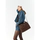 Жіноча спортивна сумка Sambag Vogue BQS шоколадна - зображення 5