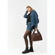 Жіноча спортивна сумка Sambag Vogue BQS шоколадна - зображення 8