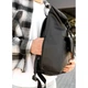 Чоловічий рюкзак ролл Sambag RollTop Milton чорний з клапаном - изображение 5