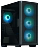 Корпус Zalman m4, Black, Mini Tower, без бп, Micro atx/Mini itx, 2xUSB 3.0/1xUSB 2.0, макс. cpu - 157 мм/vga - 320 мм, 4x120 мм led, бічна панель із загартованого скла - зображення 1