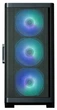 Корпус Zalman m4, Black, Mini Tower, без бп, Micro atx/Mini itx, 2xUSB 3.0/1xUSB 2.0, макс. cpu - 157 мм/vga - 320 мм, 4x120 мм led, бічна панель із загартованого скла - зображення 3