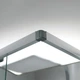 Кабіна для душу KOLLER POOL прямокутна дводверна без піддону Grace 120x80x190см прозорий вітраж 6 мм профіль хром G12080SC - зображення 4
