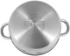Каструля Ofenbach Casserole з нержавіючої сталі 3400мл зі скляною кришкою - изображение 4