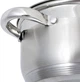 Каструля Ofenbach Casserole з нержавіючої сталі 1700мл зі скляною кришкою - изображение 4