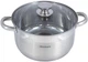 Каструля Ofenbach Casserole з нержавіючої сталі 6л зі скляною кришкою - изображение 1