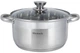 Каструля Ofenbach Casserole з нержавіючої сталі 6л зі скляною кришкою - изображение 2