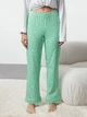 Пижамные брюки большого размера хлопковые Trendyol THMSS23PJ00002 XL Зеленые (8683050255365) - изображение 1