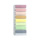 Закладки пластиковые с клейким слоем Buromax Pastel 45x12мм 8 цветов по 25 л ассорти (BM.2307-99) - изображение 2