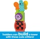 Навчальна іграшка конструктор гусениця MEGA BLOKS Fisher Price Building Blocks Train HKN44 - зображення 4
