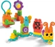 Навчальна іграшка конструктор гусениця MEGA BLOKS Fisher Price Building Blocks Train HKN44 - зображення 5