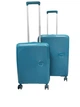 Комплект валіз American Tourister Soundbox BLUE Spinner Валіза + ручна поклажа, бірюзового кольору - зображення 1