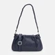 Женская кожаная сумка Borsa Leather K15001sap-navy - изображение 2