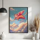 Постер Roomy "Flying Cat" Без рамки A4 (29.7x21 cm) - зображення 2