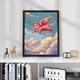 Постер Roomy "Flying Cat" Без рамки A4 (29.7x21 cm) - зображення 4