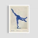 Постер Roomy "Blue Dancer" Черная рамка с глянцевым стеклом A3 (42x29.7 cm) - изображение 2