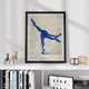 Постер Roomy "Blue Dancer" Черная рамка с глянцевым стеклом A3 (42x29.7 cm) - изображение 4