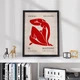 Постер Roomy "Red Nude" Без рамки A4 (29.7x21 cm) - зображення 3