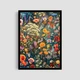Постер Roomy "Floral Harmony" Белая рамка с антибликовым стеклом A4 (29.7x21 cm) - изображение 1