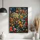 Постер Roomy "Floral Harmony" Белая рамка с антибликовым стеклом A4 (29.7x21 cm) - изображение 2