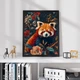 Постер Roomy "Flower Fox" Без рамки A4 (29.7x21 cm) - зображення 3