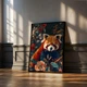 Постер Roomy "Flower Fox" Без рамки A4 (29.7x21 cm) - зображення 4
