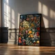 Постер Roomy "Floral Harmony" Белая рамка с антибликовым стеклом A4 (29.7x21 cm) - изображение 4