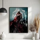Постер Roomy "Assassins Creed Hooded Fighter" Черная рамка с глянцевым стеклом A3 (42x29.7 cm) - изображение 2