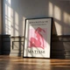 Постер Roomy "Pink Silhouette" Без рамки A3 (42x29.7 cm) - изображение 4