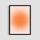 Постер Roomy "Orange Glow" Белая рамка с антибликовым стеклом A2 (59.4x42 cm.) - изображение 1