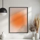Постер Roomy "Orange Glow" Белая рамка с антибликовым стеклом A2 (59.4x42 cm.) - изображение 5