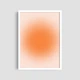 Постер Roomy "Orange Glow" Белая рамка с антибликовым стеклом A2 (59.4x42 cm.) - изображение 2