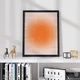 Постер Roomy "Orange Glow" Белая рамка с антибликовым стеклом A2 (59.4x42 cm.) - изображение 3