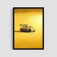 Постер Roomy "Yellow Beast" Белая рамка с глянцевым стеклом A4 (29.7x21 cm) - изображение 1