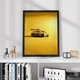Постер Roomy "Yellow Beast" Белая рамка с глянцевым стеклом A4 (29.7x21 cm) - изображение 2