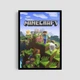 Постер Roomy "Minecraft Block World" Без рамки A4 (29.7x21 cm) - изображение 1