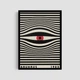 Постер Roomy "Wave Eye" Без рамки A4 (29.7x21 cm) - изображение 1