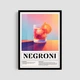 Постер Roomy "Negroni" Біла рамка з глянцевим склом A4 (29.7x21 cm) - зображення 1