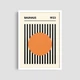 Постер Roomy "Orange Stripes" Без рамки A2 (59.4x42 cm.) - изображение 4