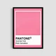 Постер Roomy "Pantone Pink Carnation" Без рамки A4 (29.7x21 cm) - изображение 1