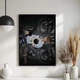 Постер Roomy "Death Note Light Yagami" Біла рамка з глянцевим склом A3 (42x29.7 cm) - зображення 2