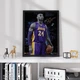 Постер Roomy "Black Mamba" Белая рамка с глянцевым стеклом A4 (29.7x21 cm) - изображение 2