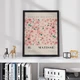 Постер Roomy "Flower Pattern" Біла рамка з глянцевим склом A4 (29.7x21 cm) - зображення 3