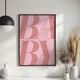 Постер Roomy "Baby Pink" Без рамки A3 (42x29.7 cm) - изображение 3