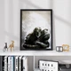 Постер Roomy "Armored Knight" Белая рамка с глянцевым стеклом A2 (59.4x42 cm.) - изображение 3